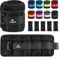 Maximize Your Workout with Adjustable Ankle Weights - Customize Resistance from 1 to 5 lbs for Enhanced Performance and Recovery