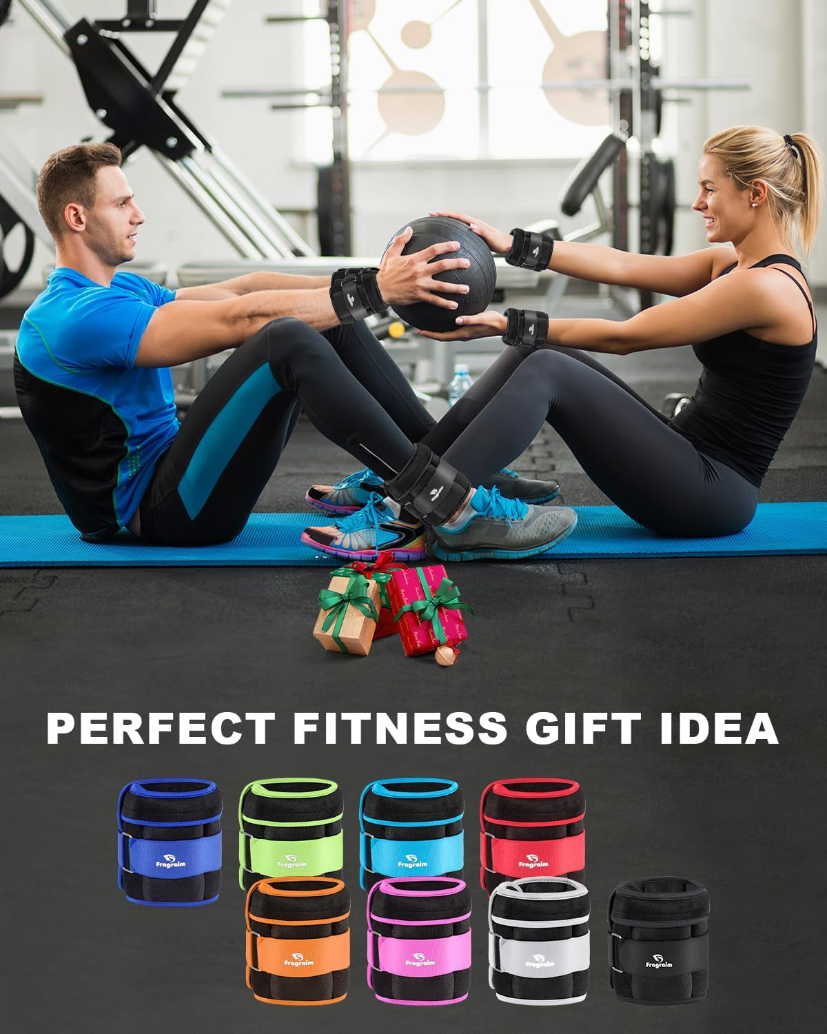 Maximize Your Workout with Adjustable Ankle Weights - Customize Resistance from 1 to 5 lbs for Enhanced Performance and Recovery