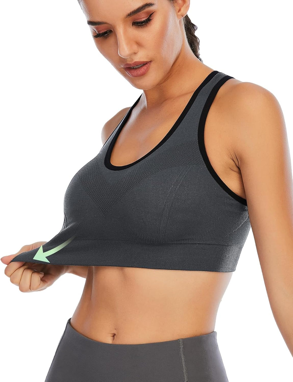 Elevate Your Workout with Ewedoos Women's Padded Sports Bras - 3 Pack of Supportive Strappy Criss Cross Yoga Bras