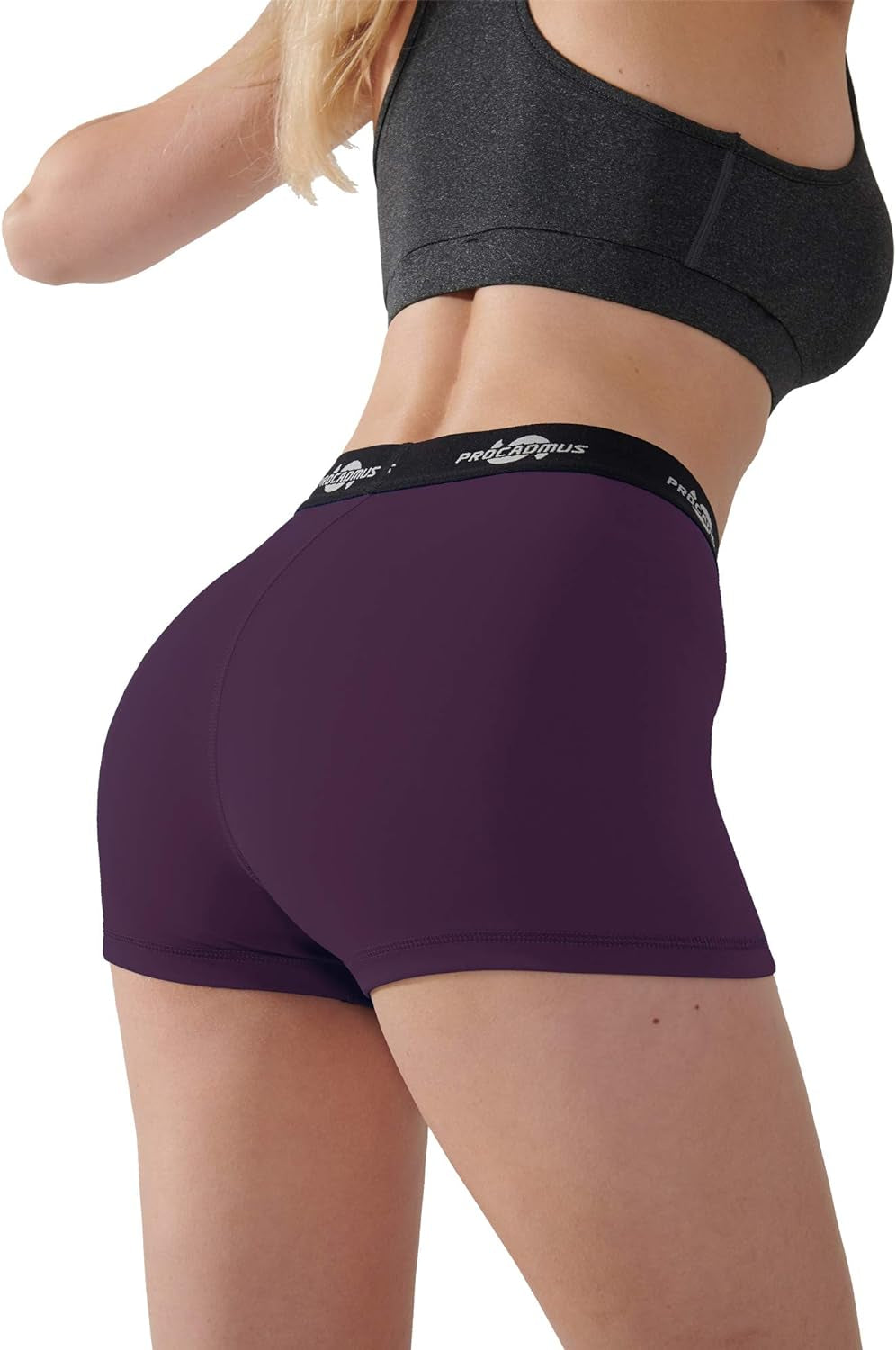 Elevate Your Game with Women's 3" Spandex Compression Volleyball Shorts
